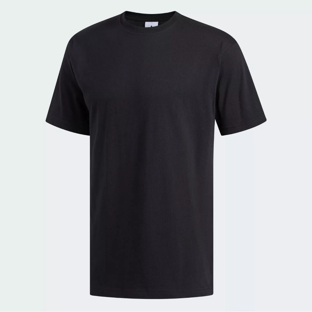 3 pack adidas men Originals Blank Black Tee Mens Sizes MSRP $90